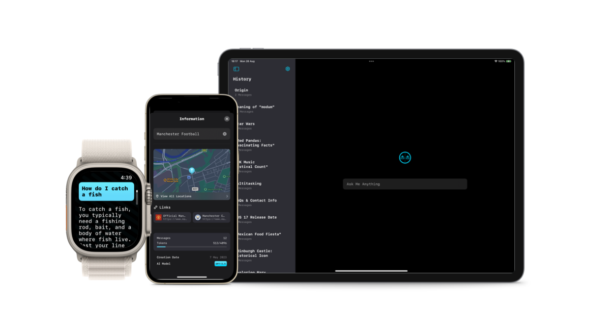 Petey ChatGPT Apple Watch App
